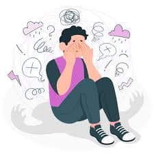 Schizophrenia awareness illustration